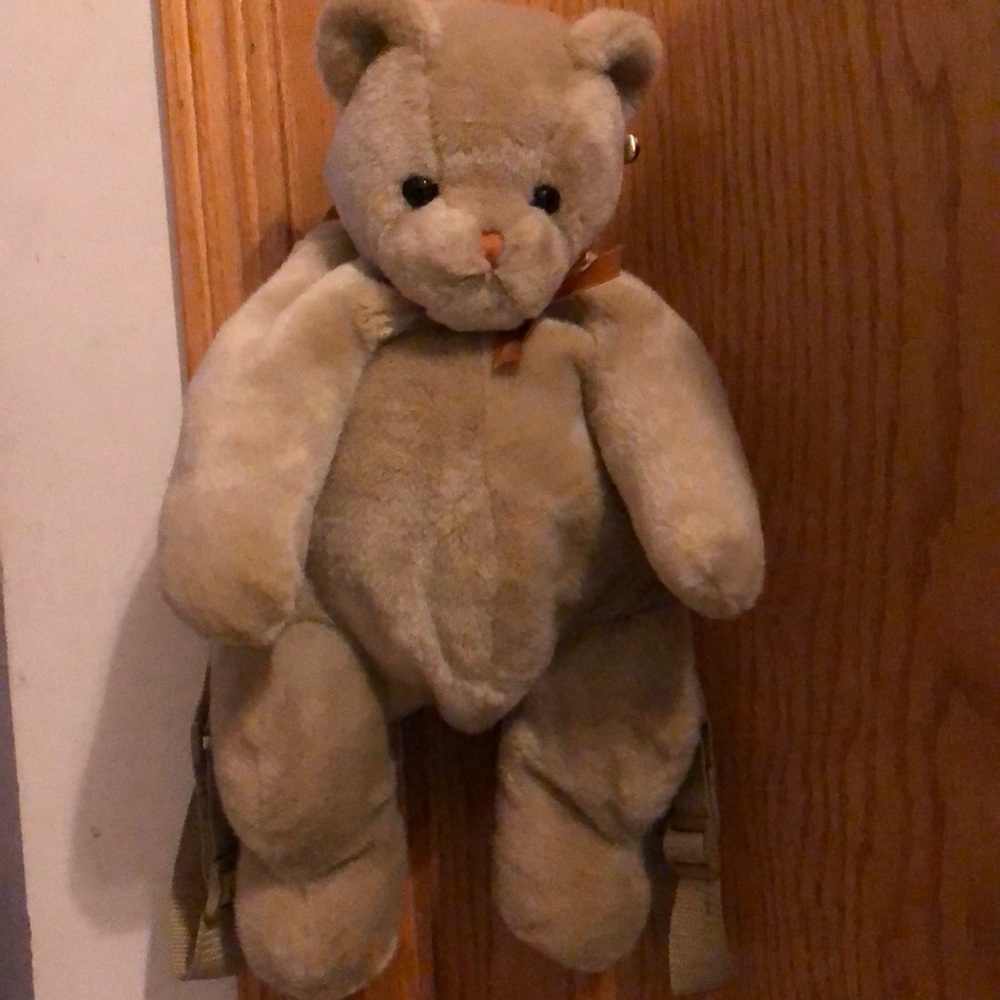 Kids stuffed animal back bag